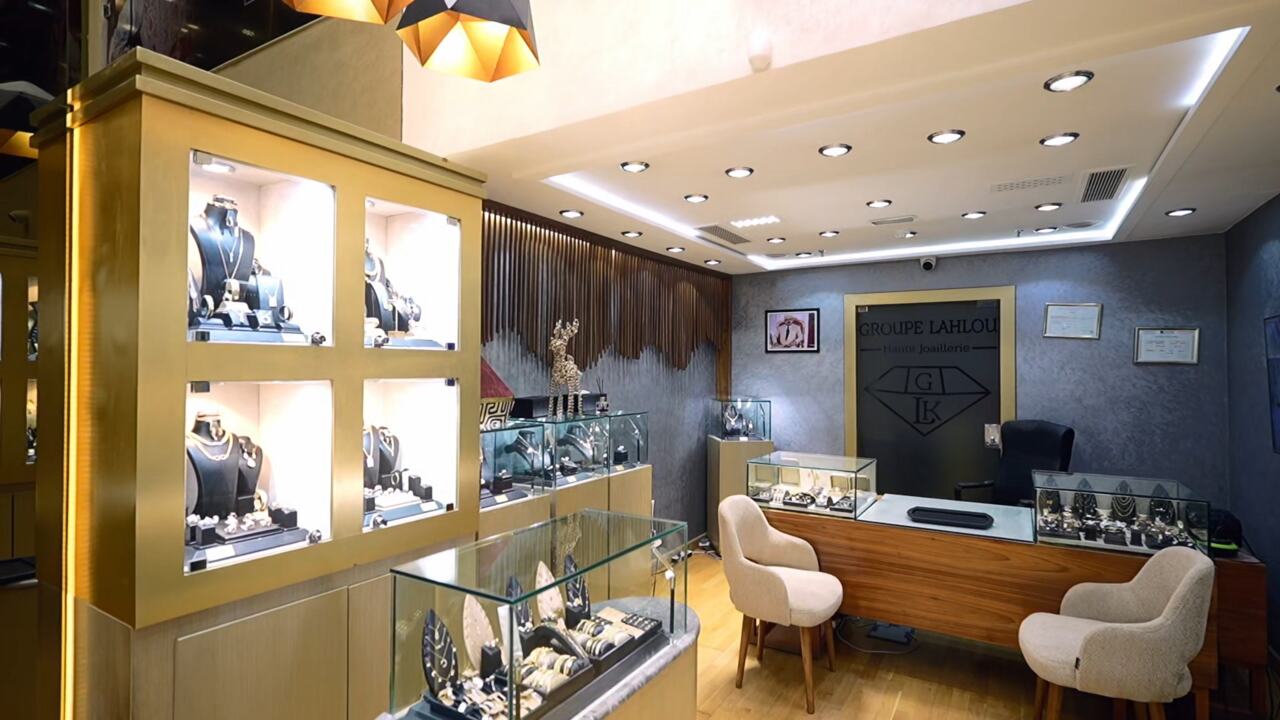 La boutique Groupe Lahlou au Morocco Mall, Casablanca